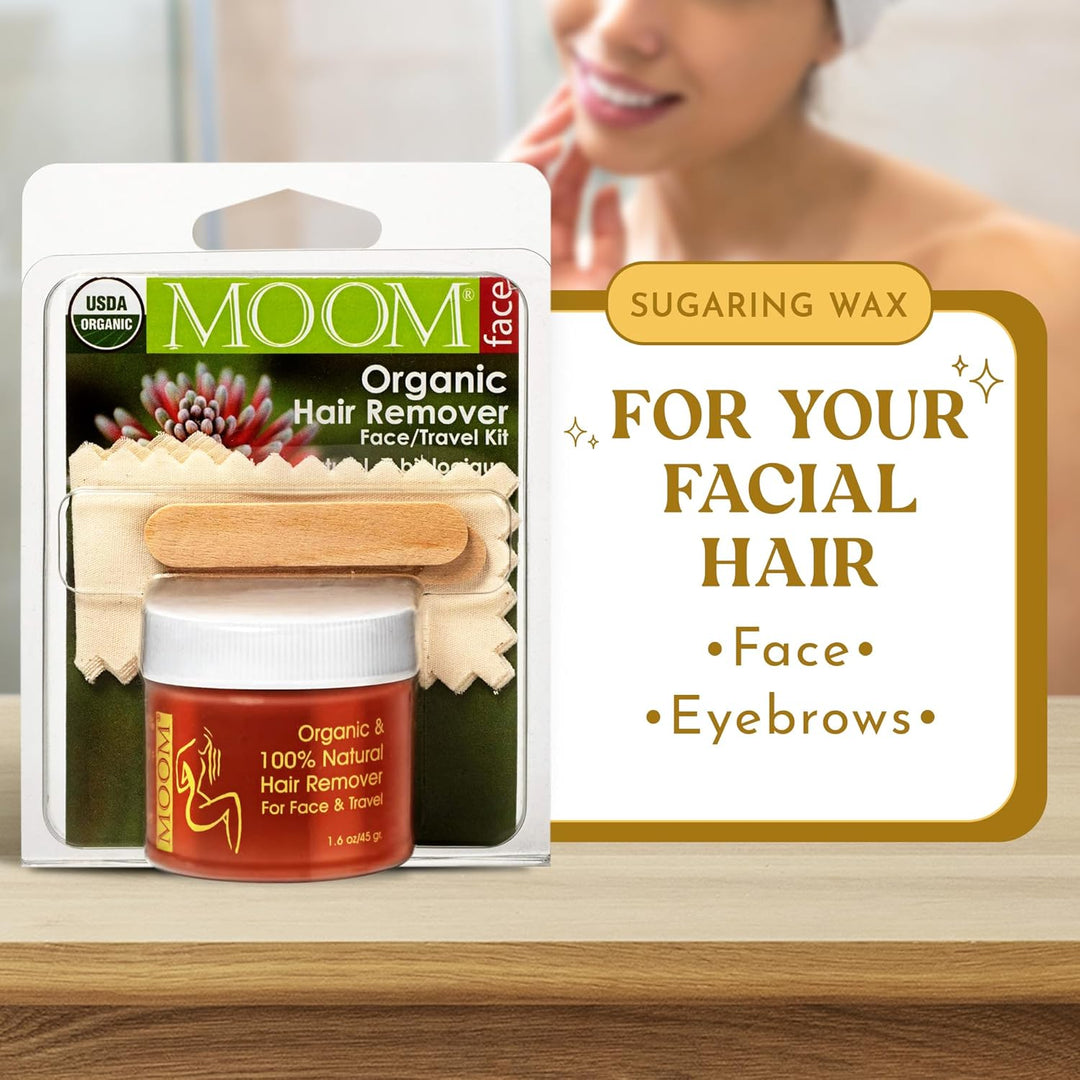 Organic Hair Removal Glaze® with Aloe Vera – Travel Kit ( Pack of 2 )