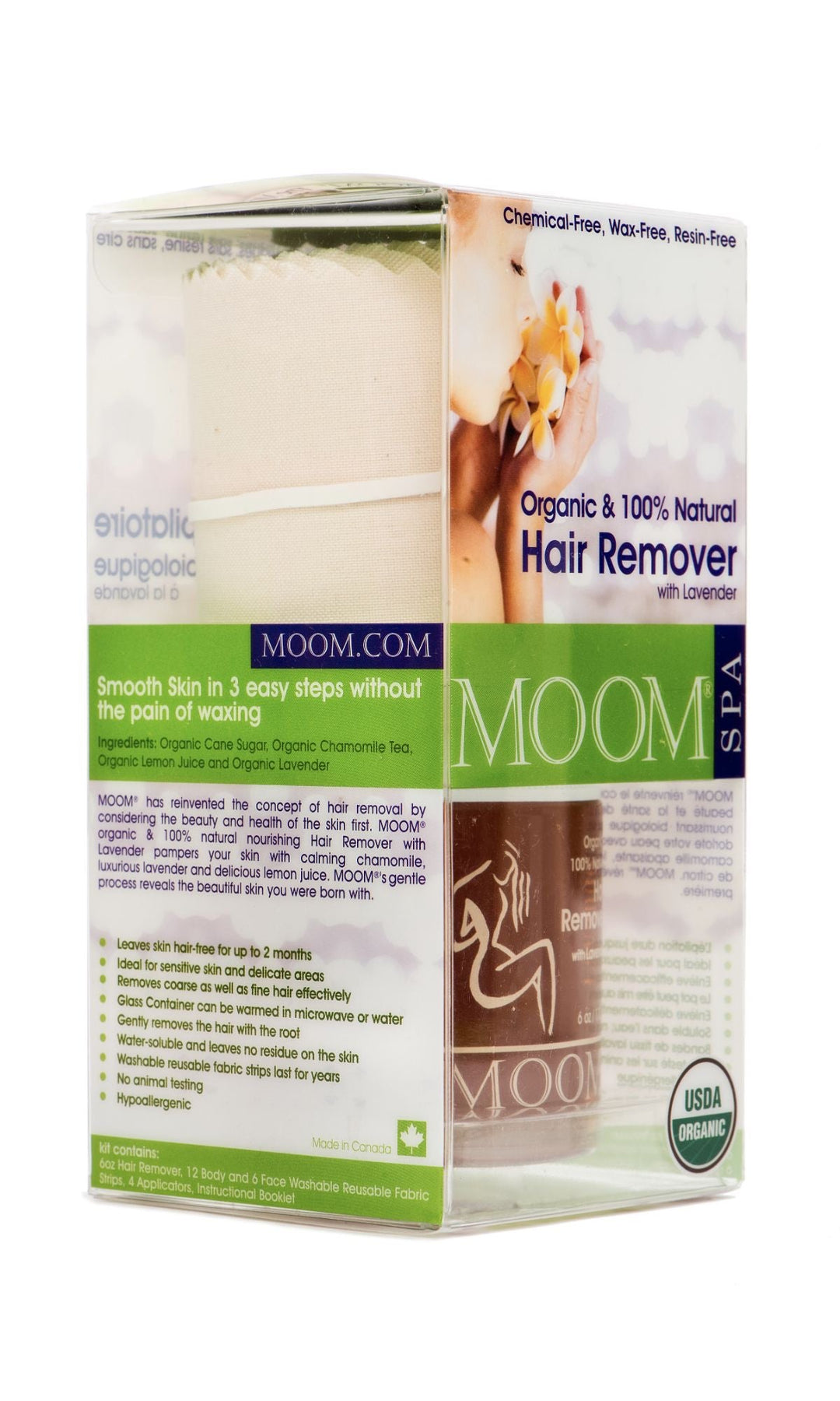 lavender and tea tree oil hair removal MOOM