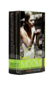 MOOM Express Pre Waxed Strips for Face & Bikini (2 Packs)